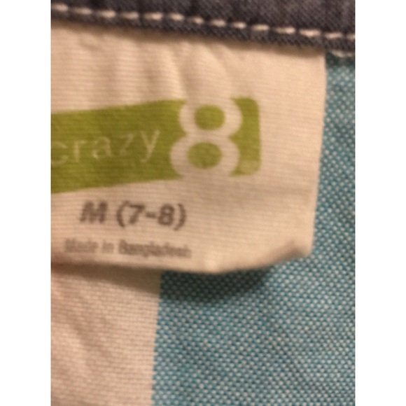 Boys Crazy 8 Button down - Picture 3 of 3
